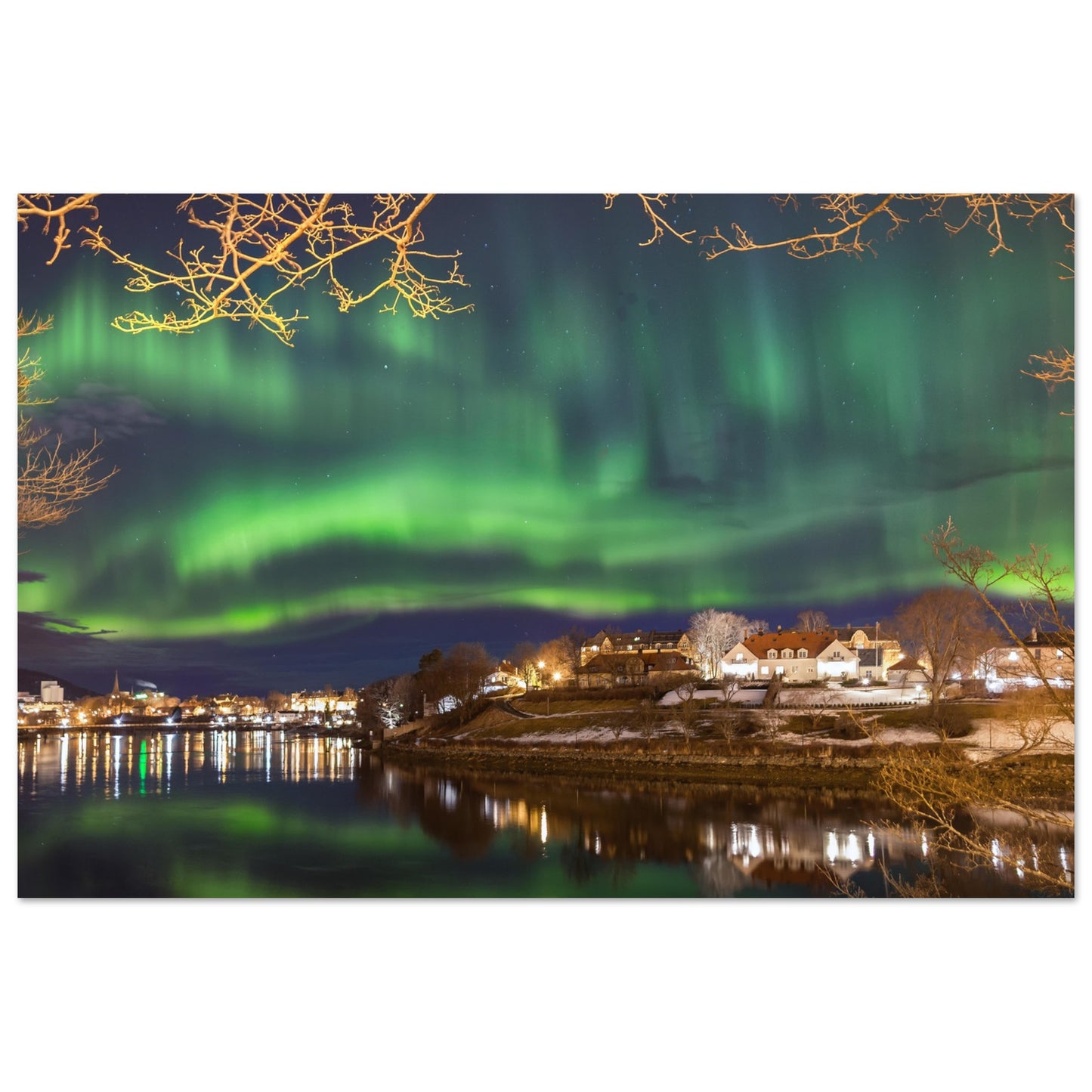 Nordlys i Trondheim