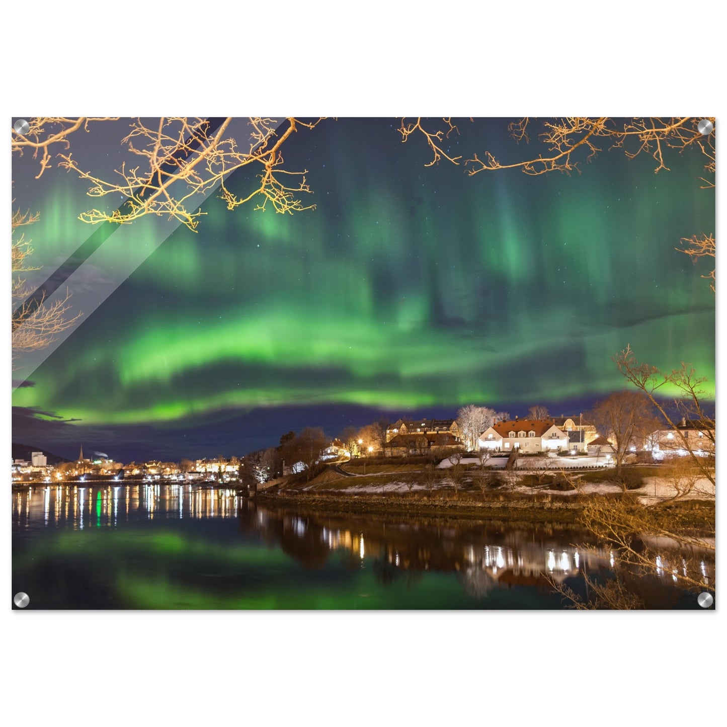 Nordlys i Trondheim