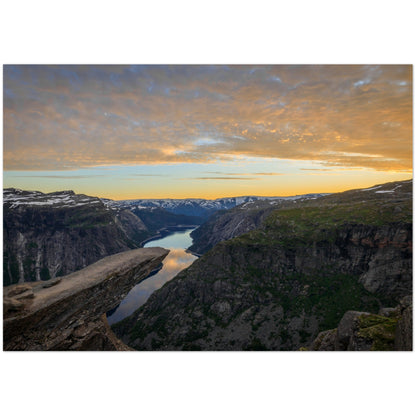 Trolltunga Sunset