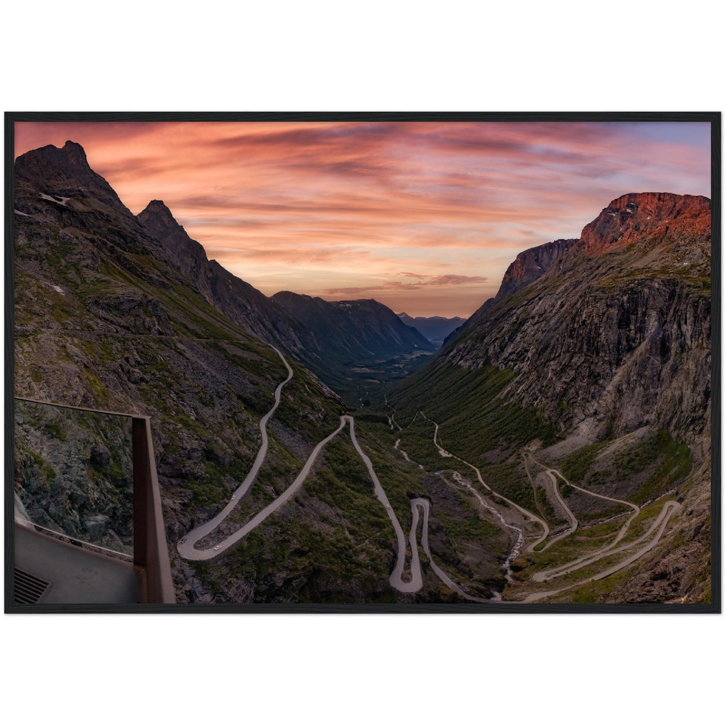 Trollstigen Solnedgang